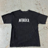 Giant Vintage Rare Distressed Metallica T Shirt