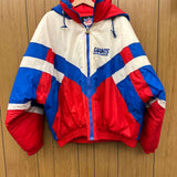 1990s New York Giants NFL Game Day Puffer Jacket